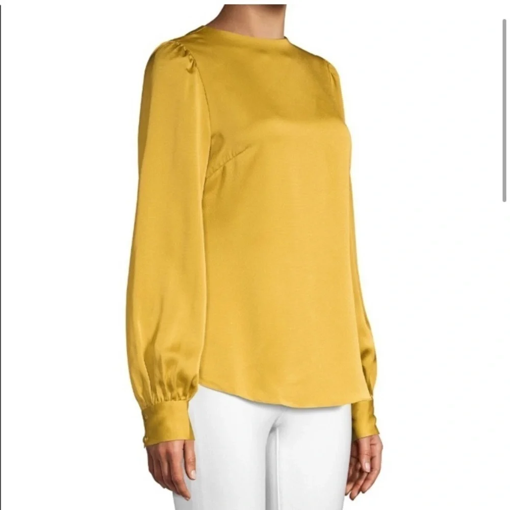 NWT Kate Spade Gold Twist Neck Convertible Top 00